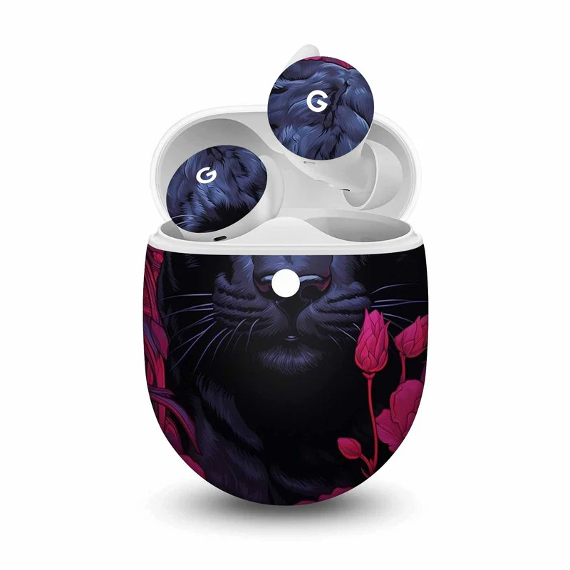 Panther Google Pixel Buds Skin