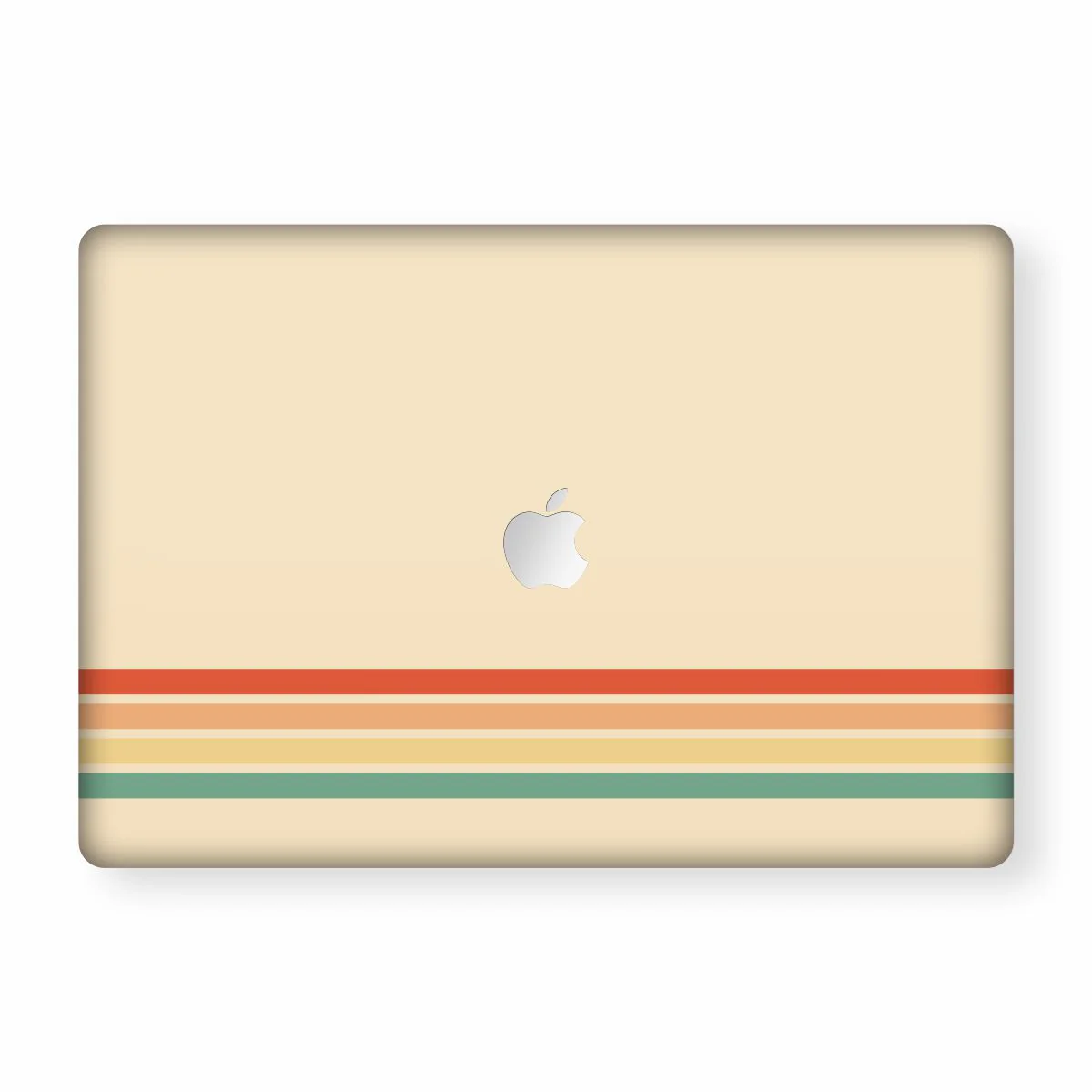 Biege Retro MacBook Skins