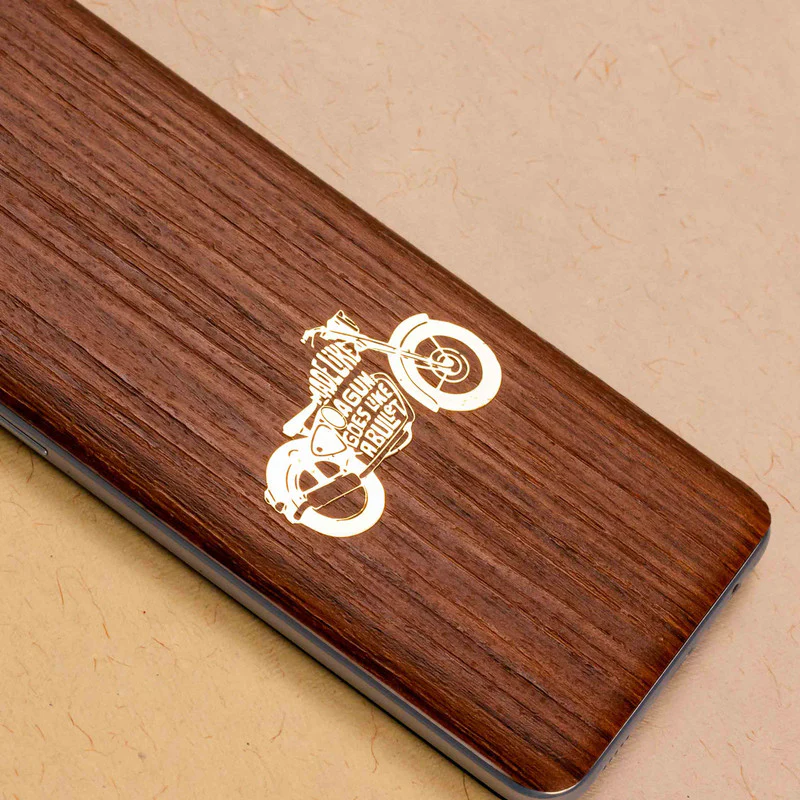 Bike Wooden - Golden Concept - Image 2