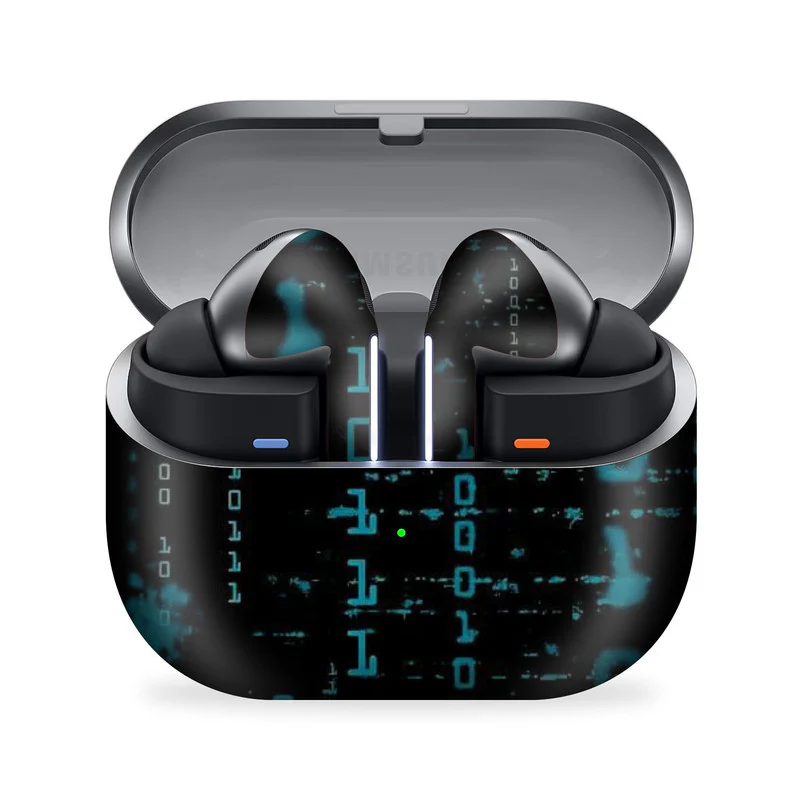 Binary Blue Samsung Galaxy Buds 3 Pro Skin