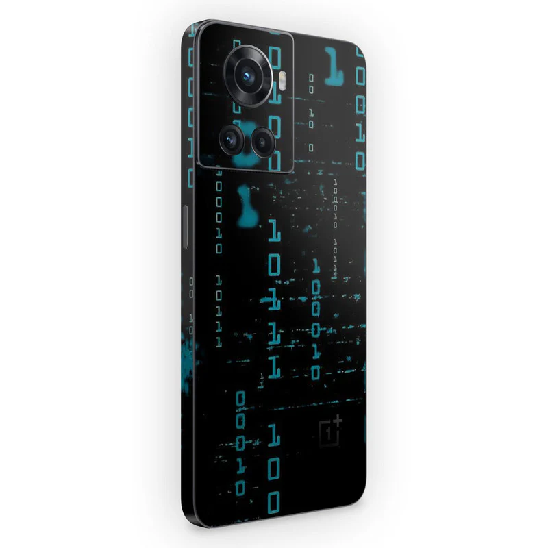 Binary Blue Mobile Skin