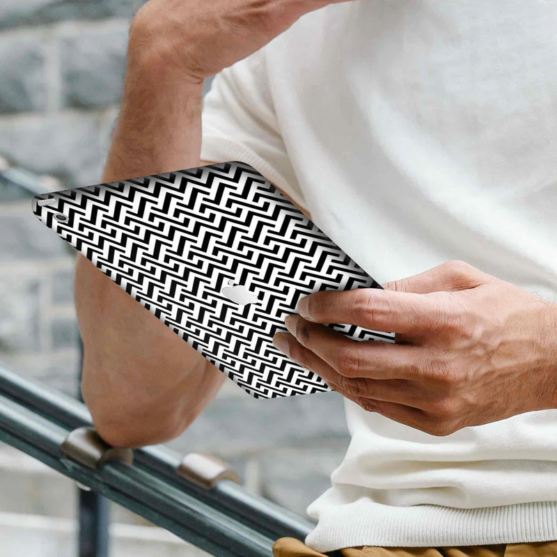 iPad Skin Black and White - Image 2