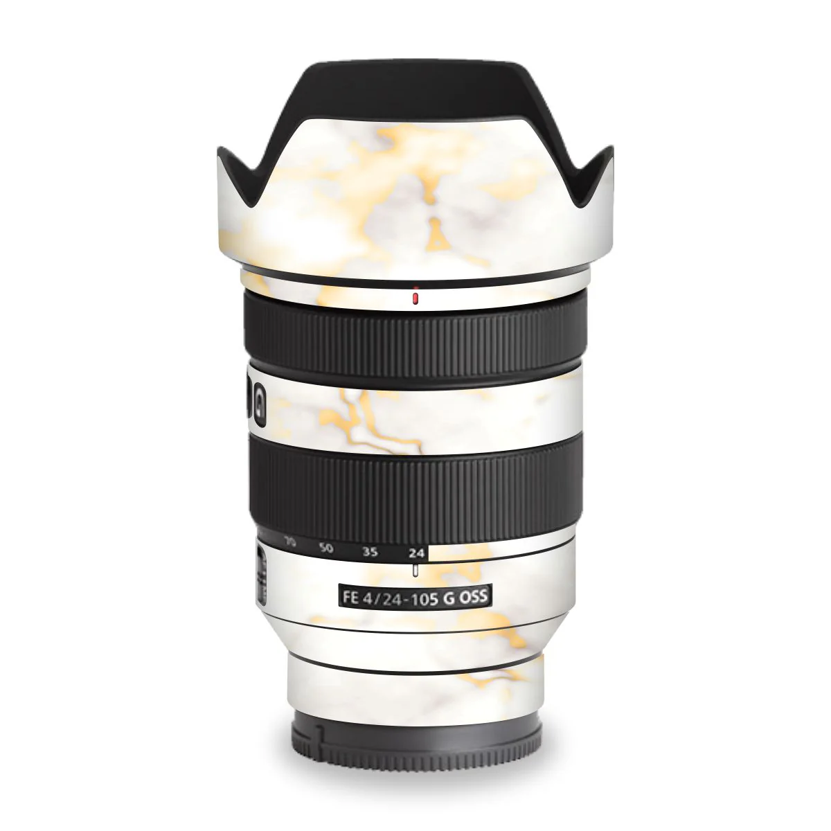 White Gold Marble Lens Skin - Image 2