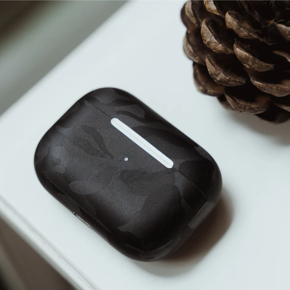 Black Camo Shape shift Airpod skin - Image 2