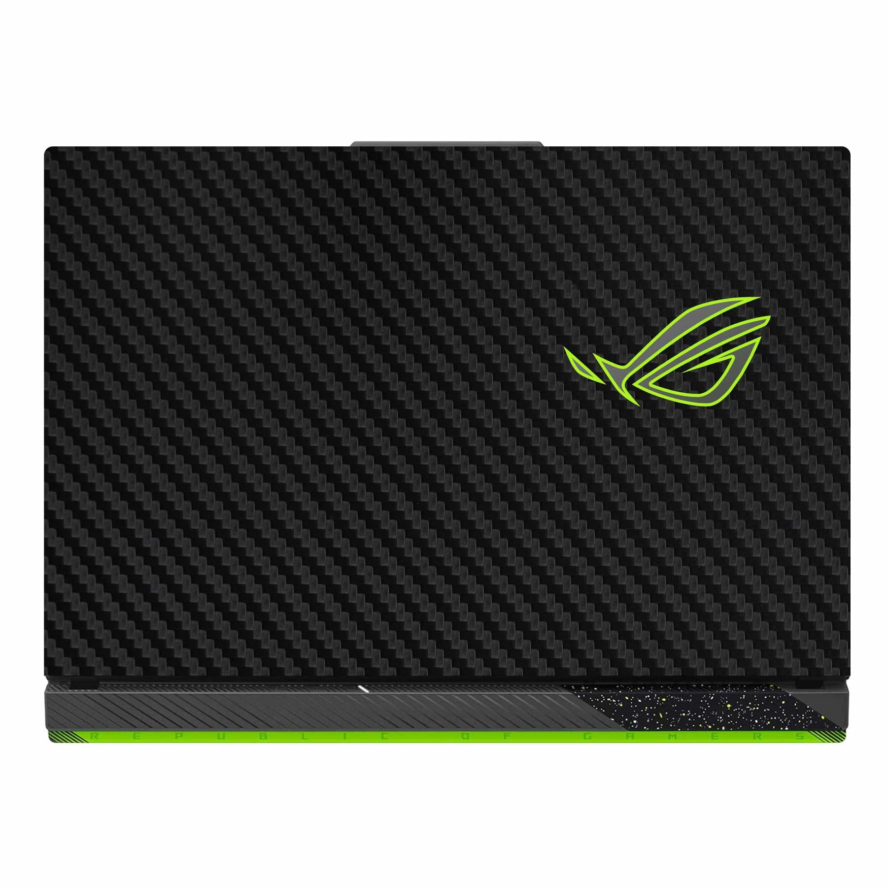 Black Carbon Asus ROG Strix G16 G614J Laptop Skin