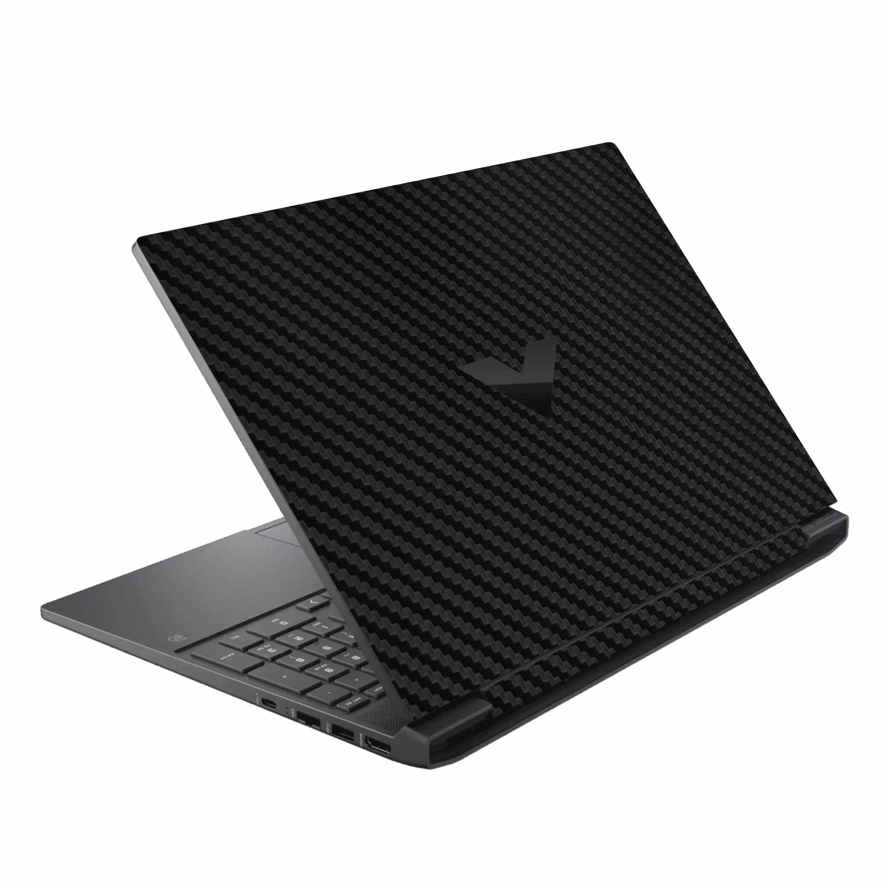 Black Carbon HP Victus Laptop Skin
