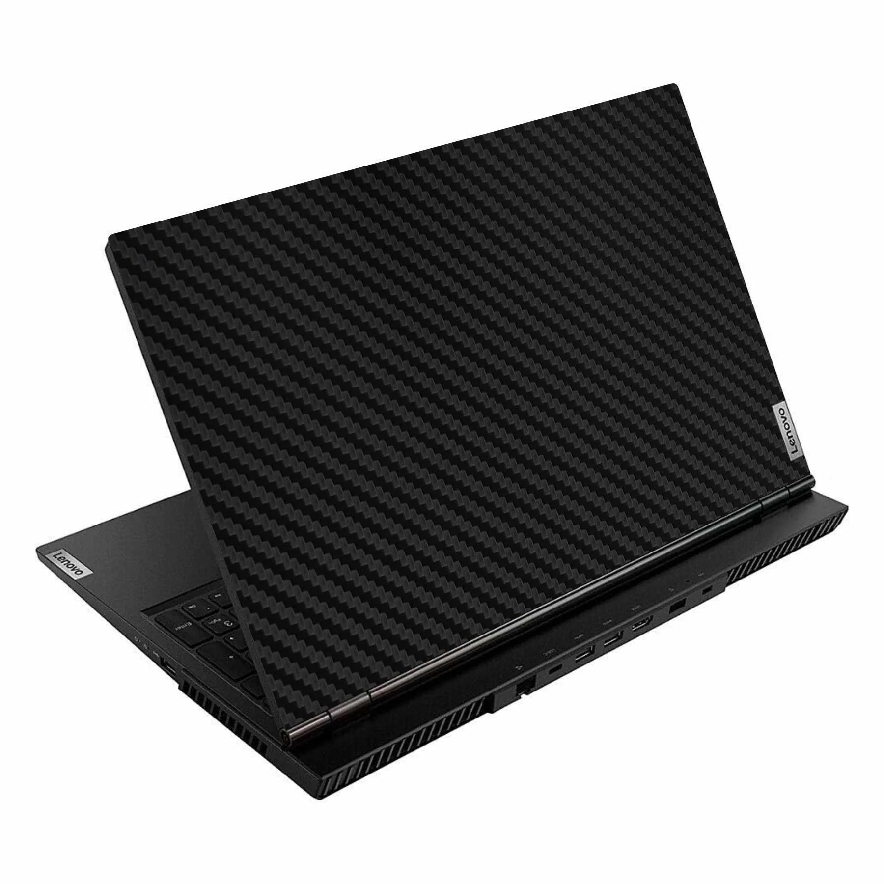 Black Carbon Ideapad Gaming 3 15ARH7 15IAH7 Laptop Skin