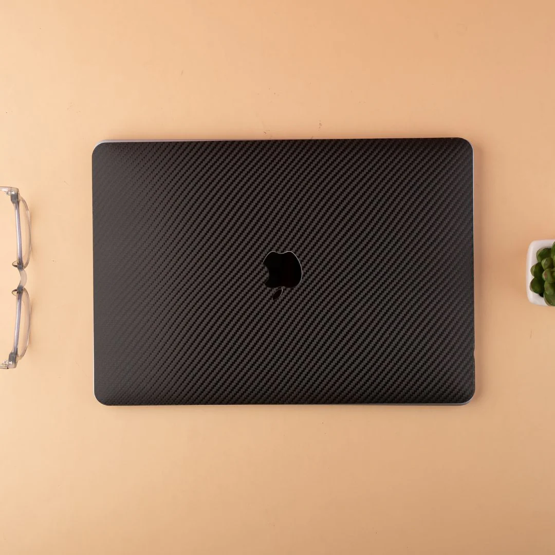 Black Carbon Laptop Skins - Image 2