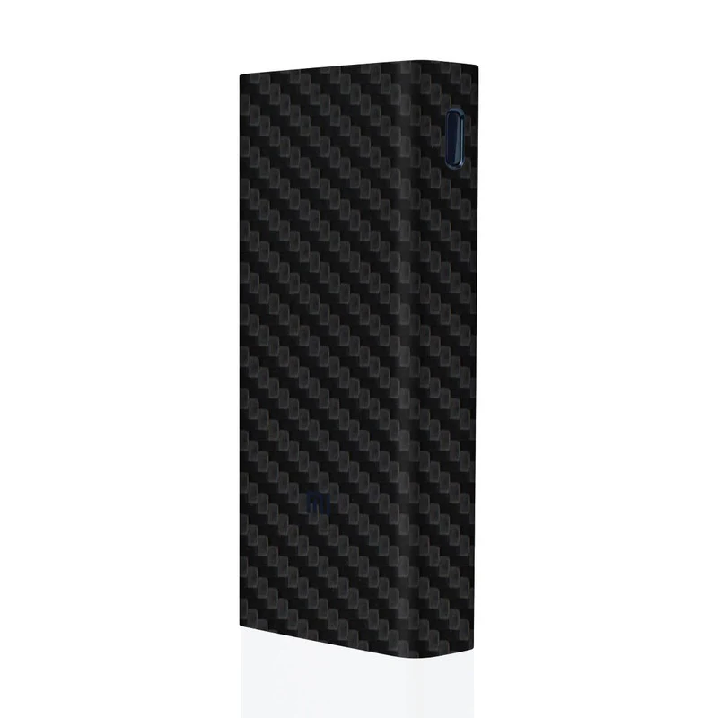 Black Carbon Mi Powerbank Skins