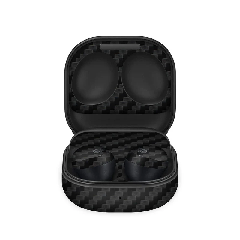 Black Carbon Skin For Samsung Galaxy Buds Pro