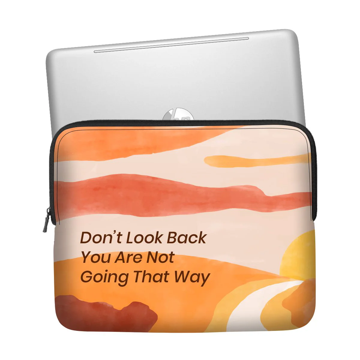 Don't Look Back Laptop Sleeve
