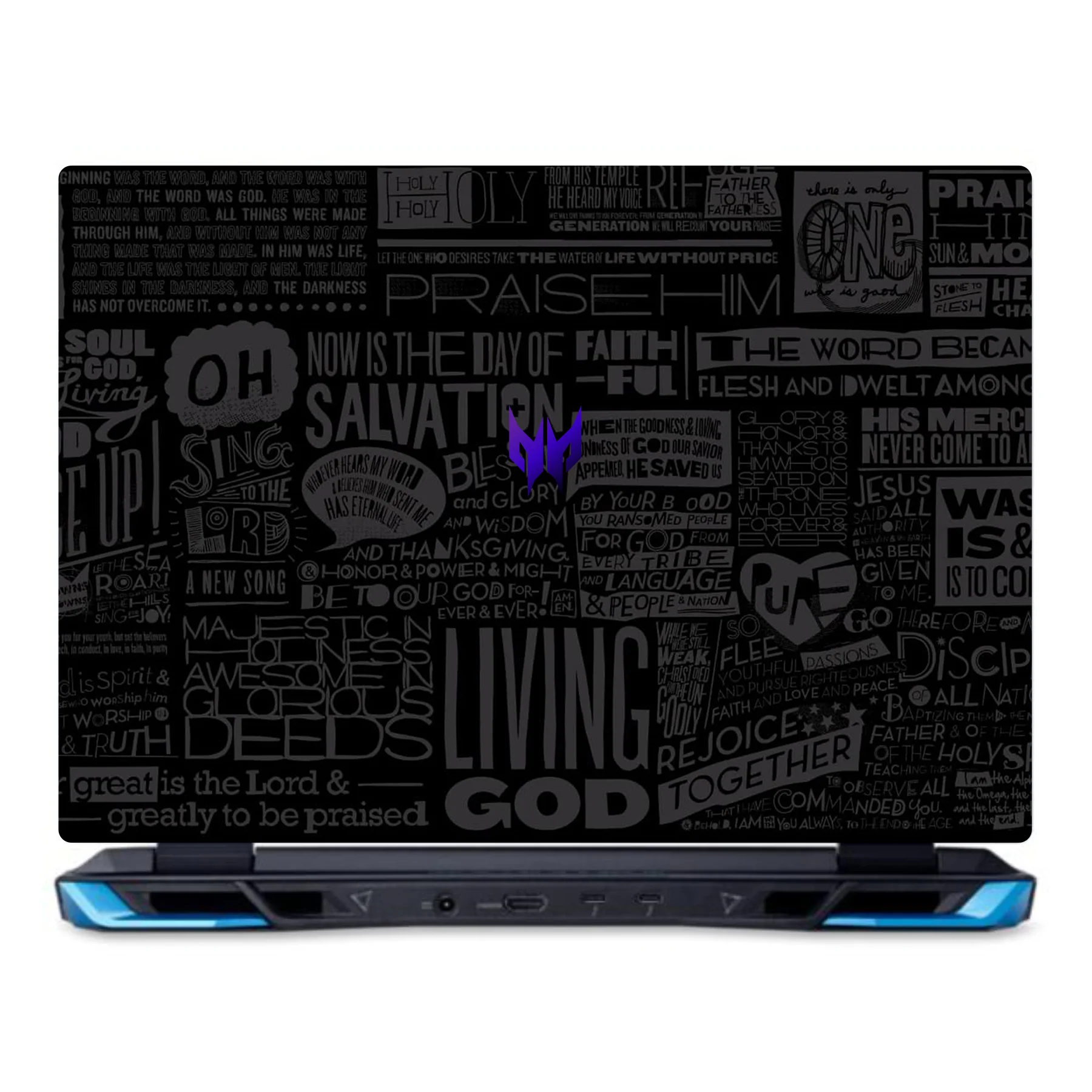 Black Glory Acer Predator Helios Neo 16 N22Q22 Laptop Skin