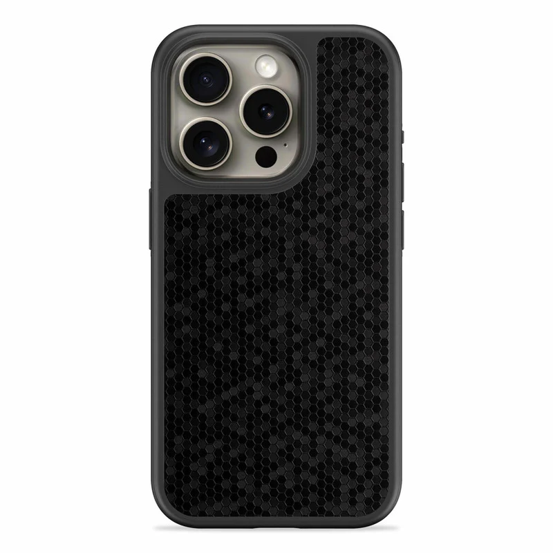 Black Honeycomb Mobile Bumper Cover