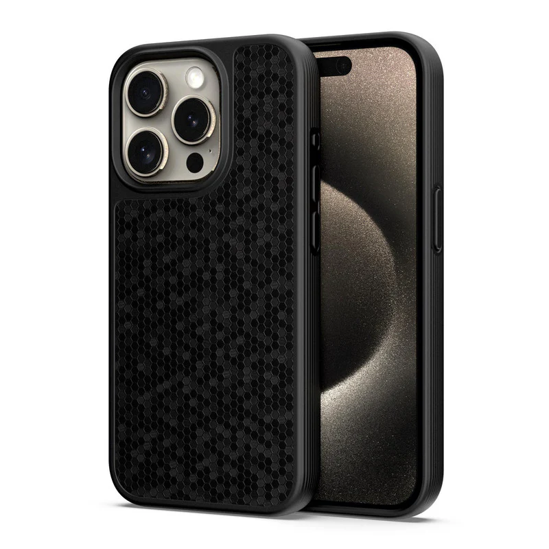 Black Honeycomb Mobile Bumper Cover - Image 2