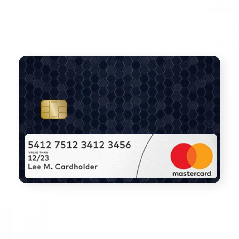 Black Honeycomb With Window Card