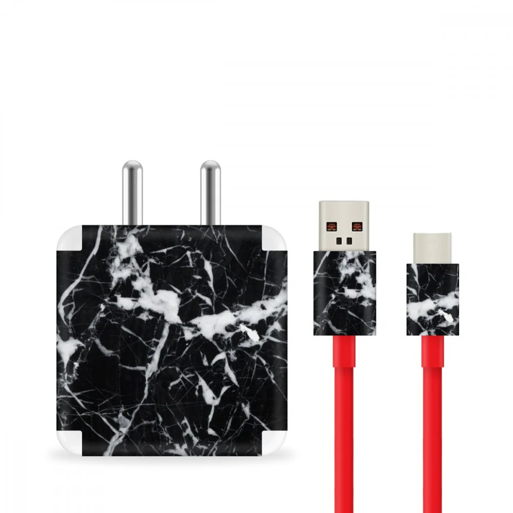 Black Marble Charger Skin - Image 3