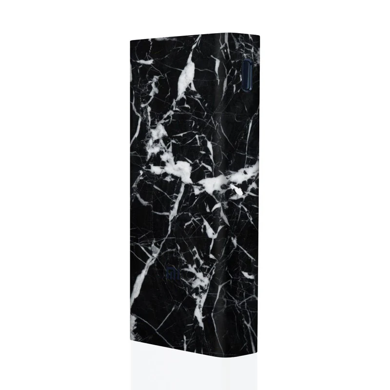 Black Marble Mi Powerbank Skins