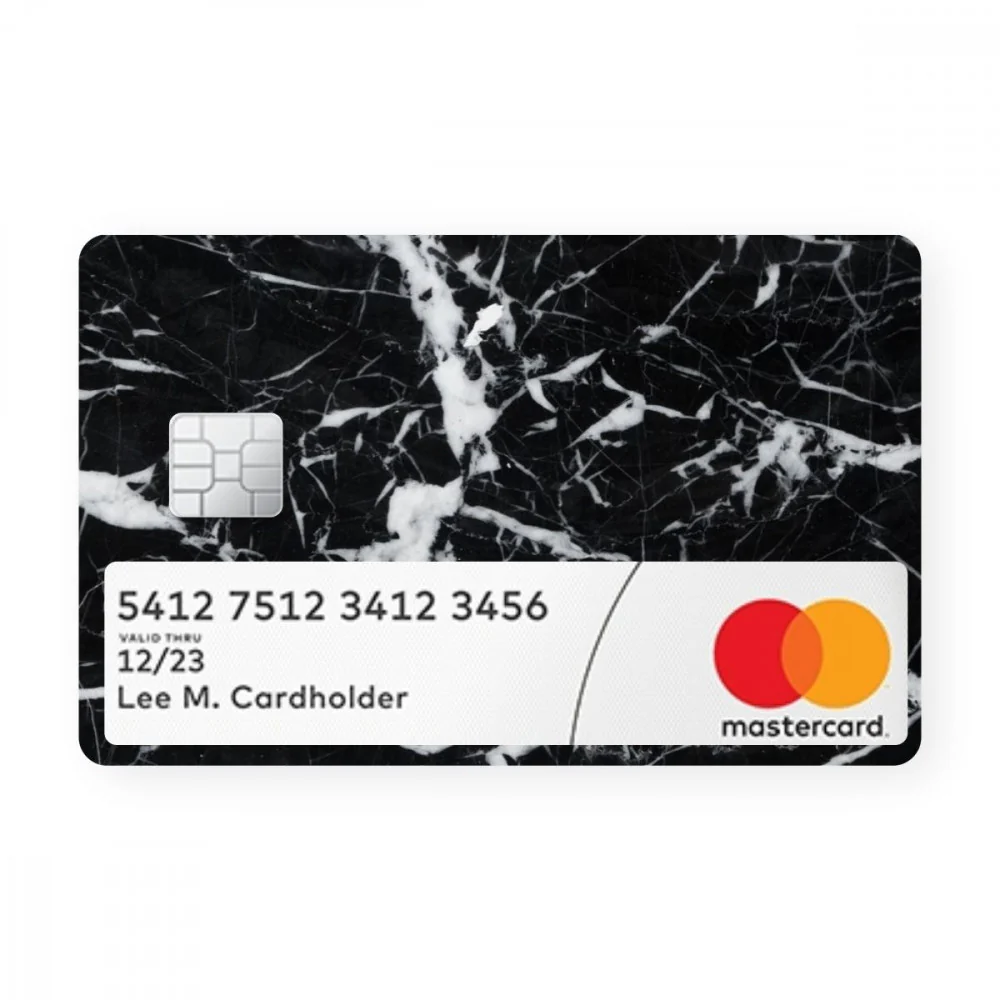 Black Marble With Window Card - Image 2
