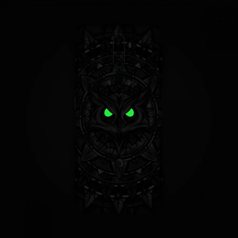 Mighty Owl Black Neon