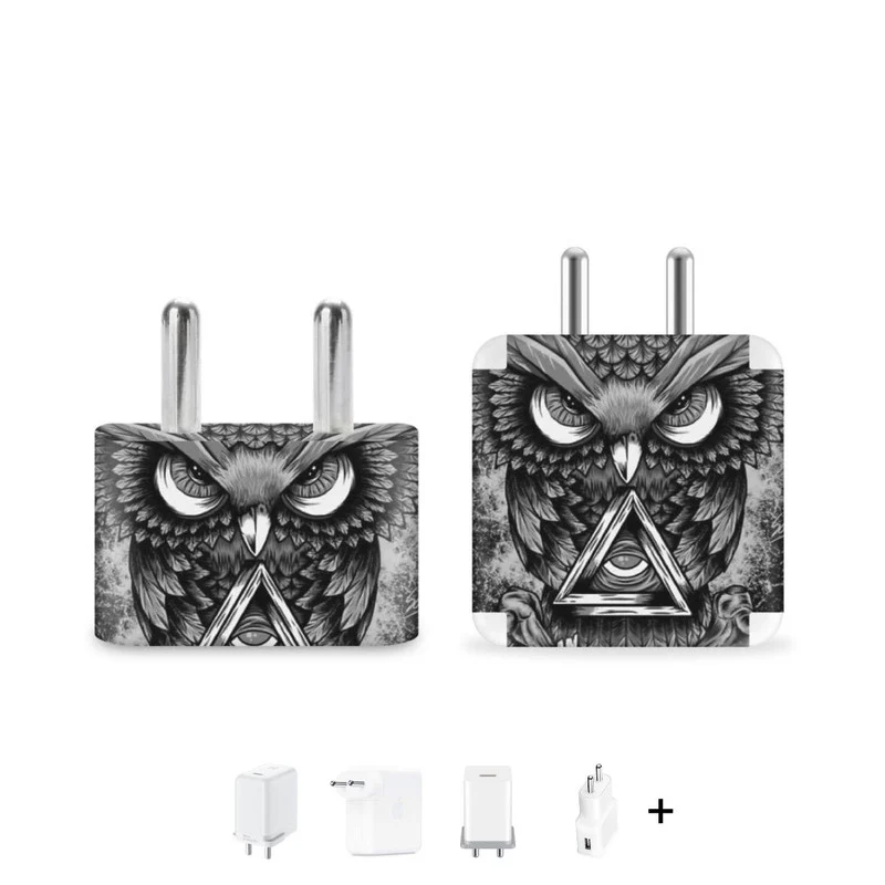 Black Owl Charger Skin