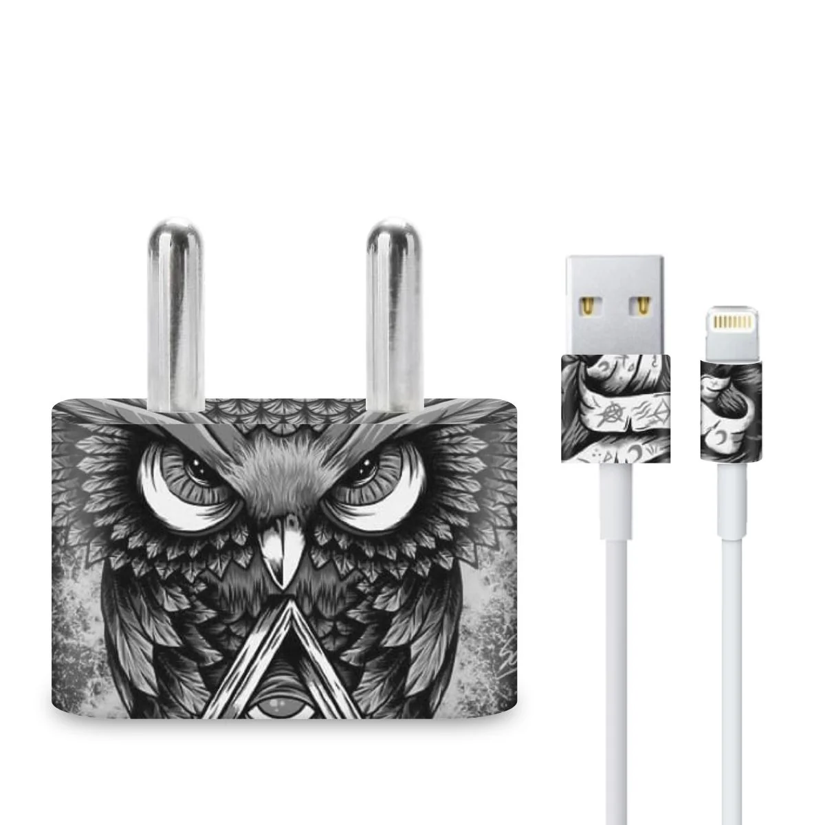 Black Owl Charger Skin - Image 2