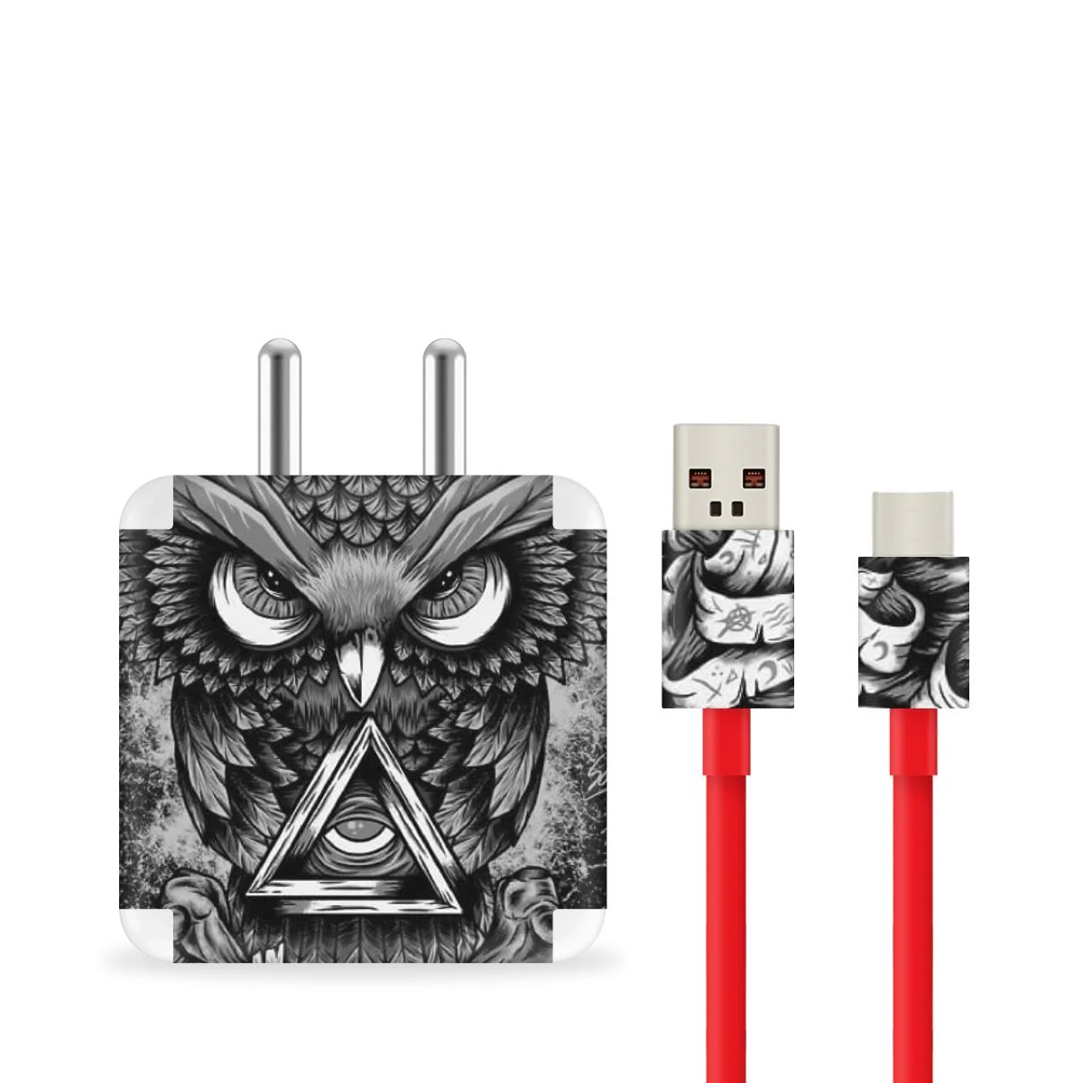 Black Owl Charger Skin - Image 3