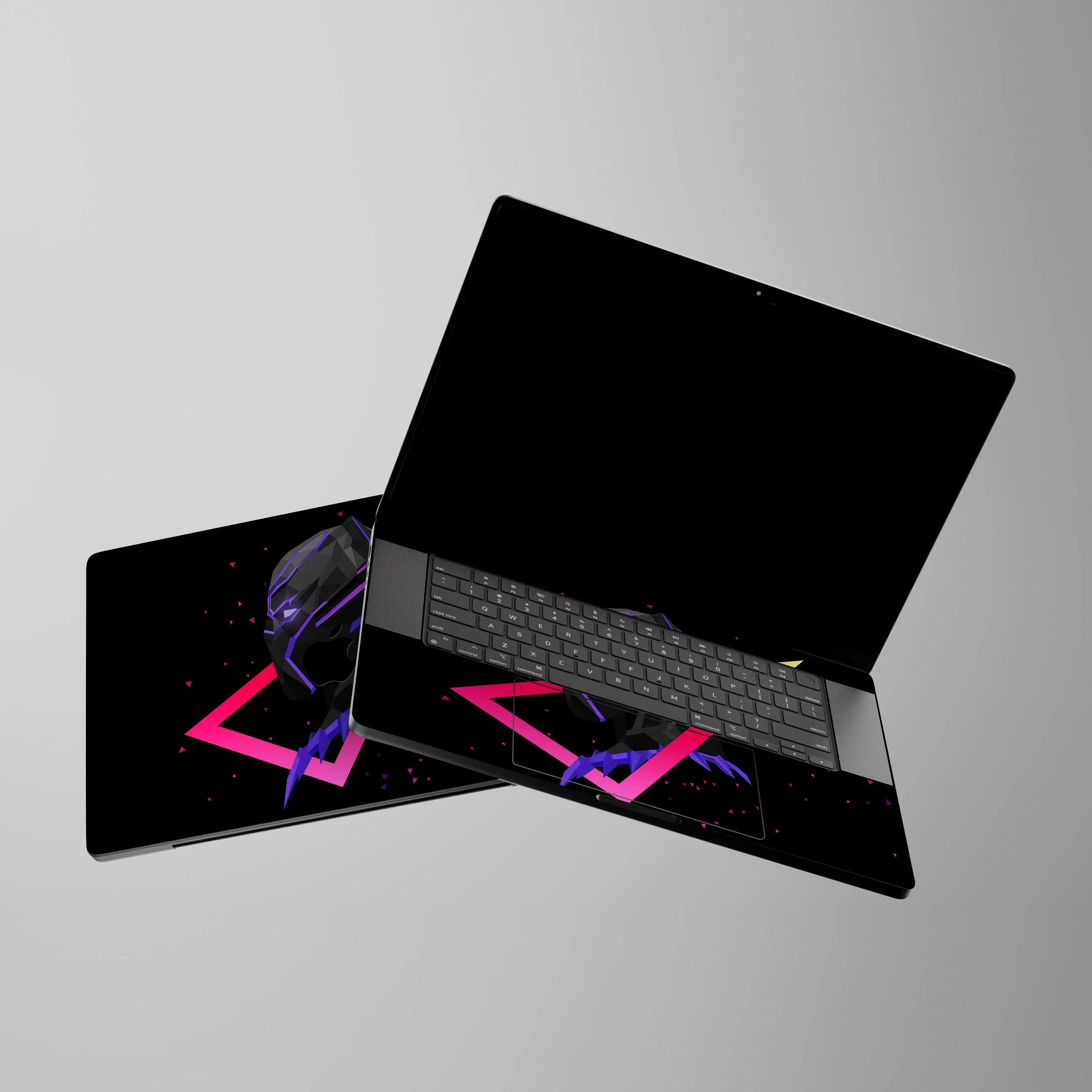 Black Panther Art Laptop Skin