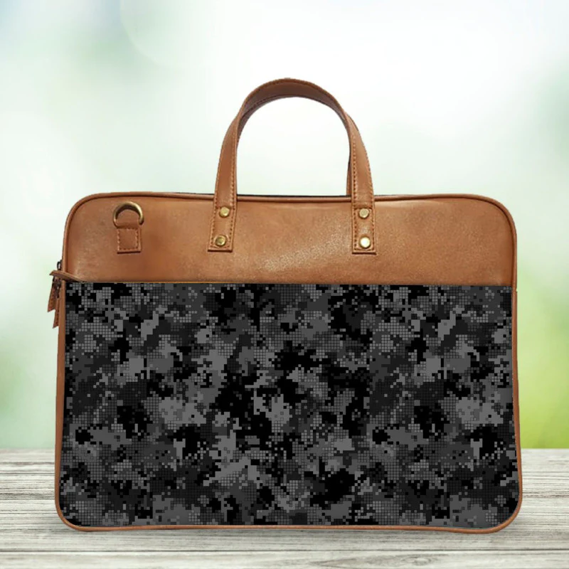 Black Pop Classic Laptop Bag