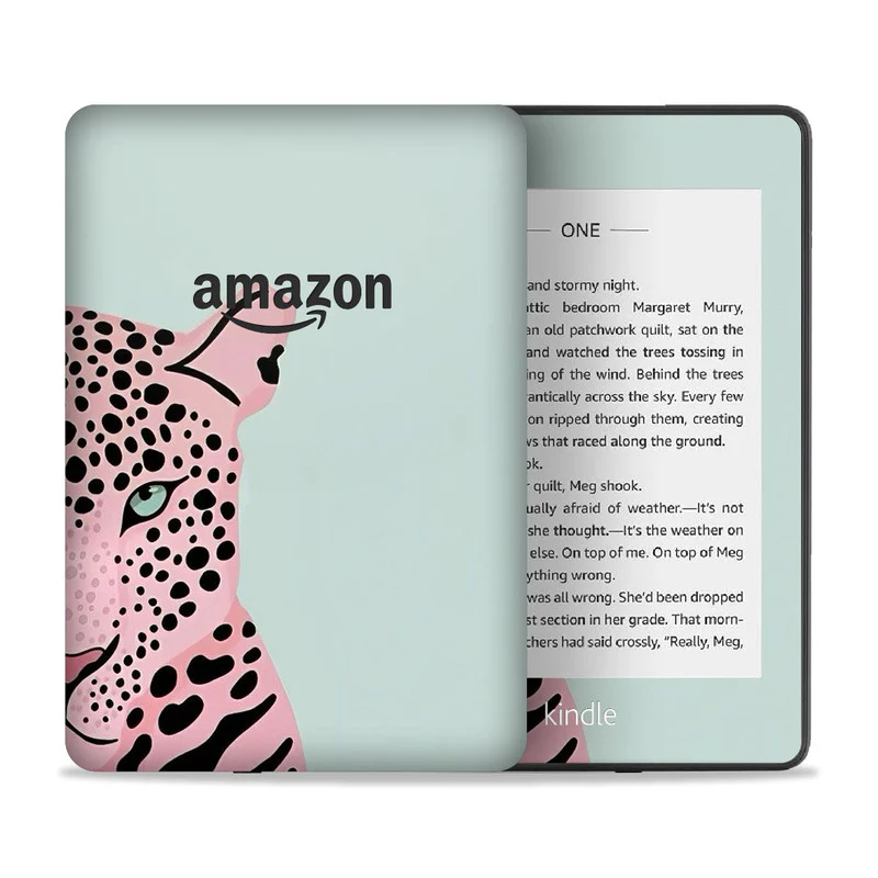 The Pink Leopard Kindle Skin