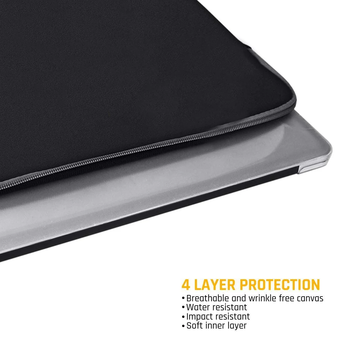 Black Pop iPad Sleeve - Image 3