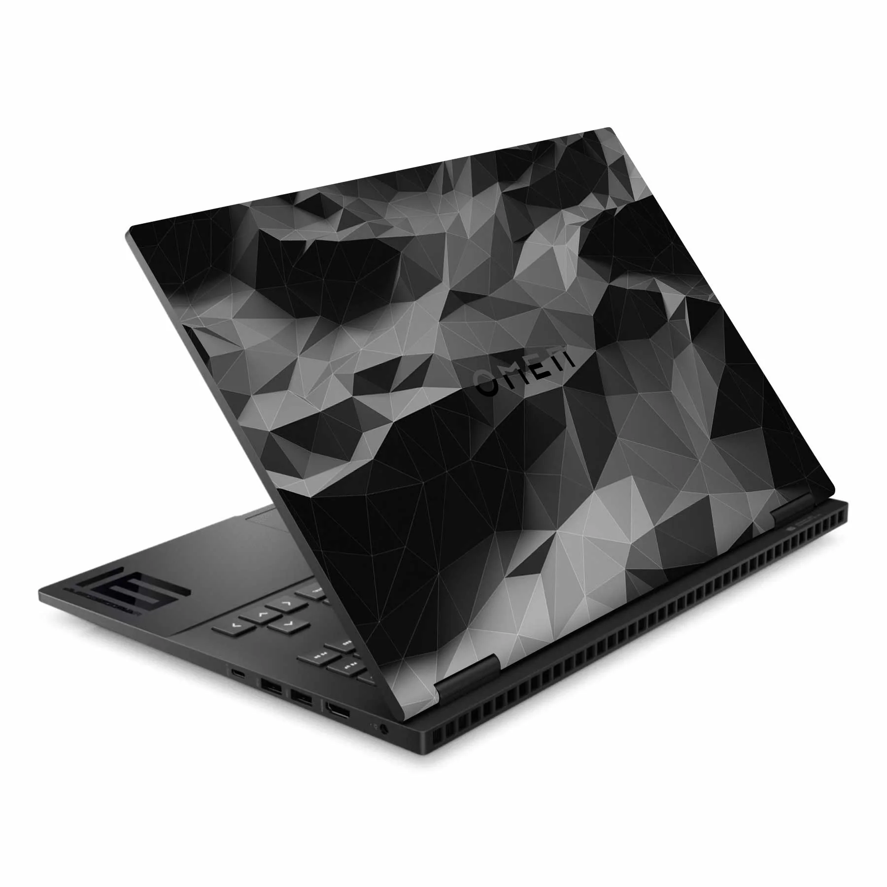Black Prism HP Omen 16 Laptop Skin