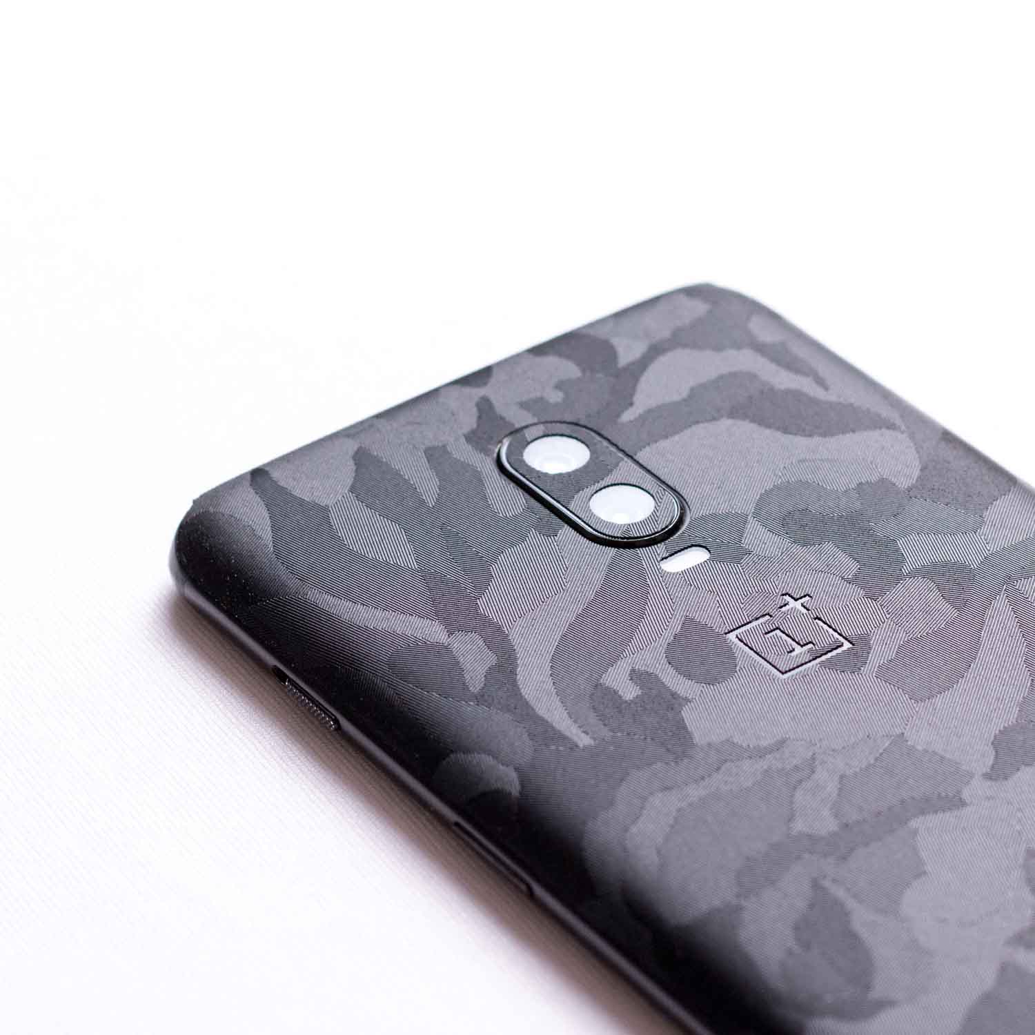 Black Shape Shift Camo Mobile Skin