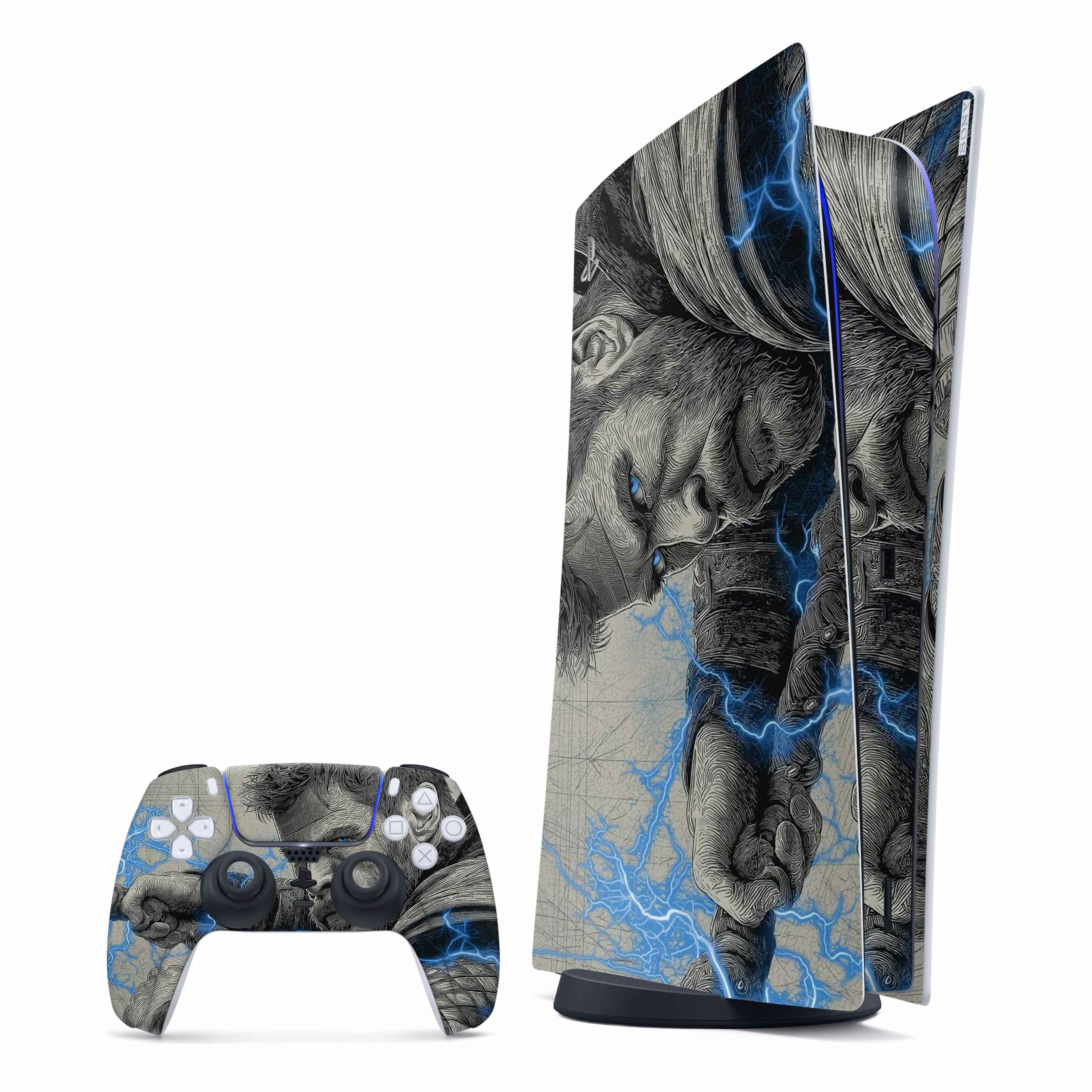 Black Thor Playstation Skin