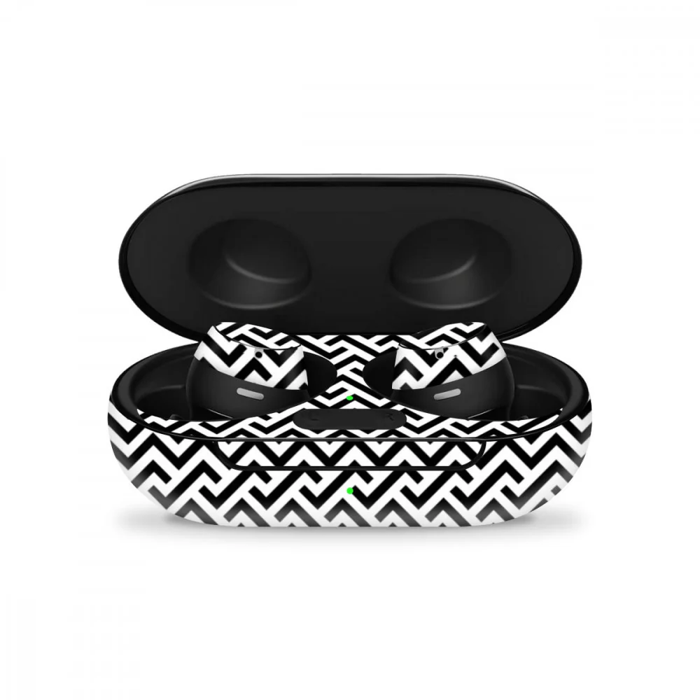 Black And White Samsung Galaxy Buds TWS Skin