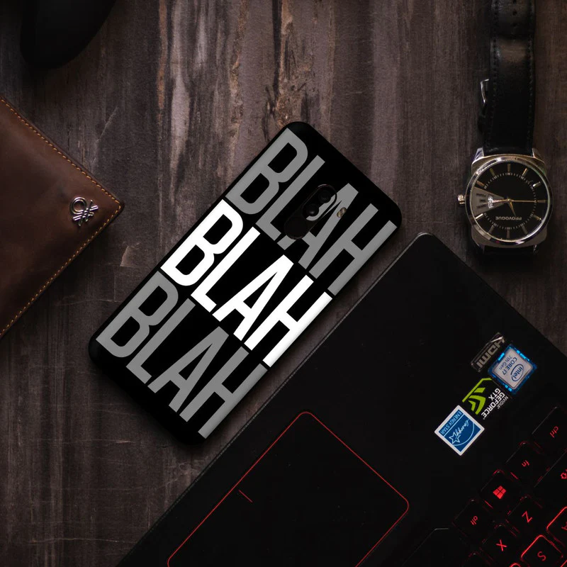 Blah Blah Blah Mobile Skin