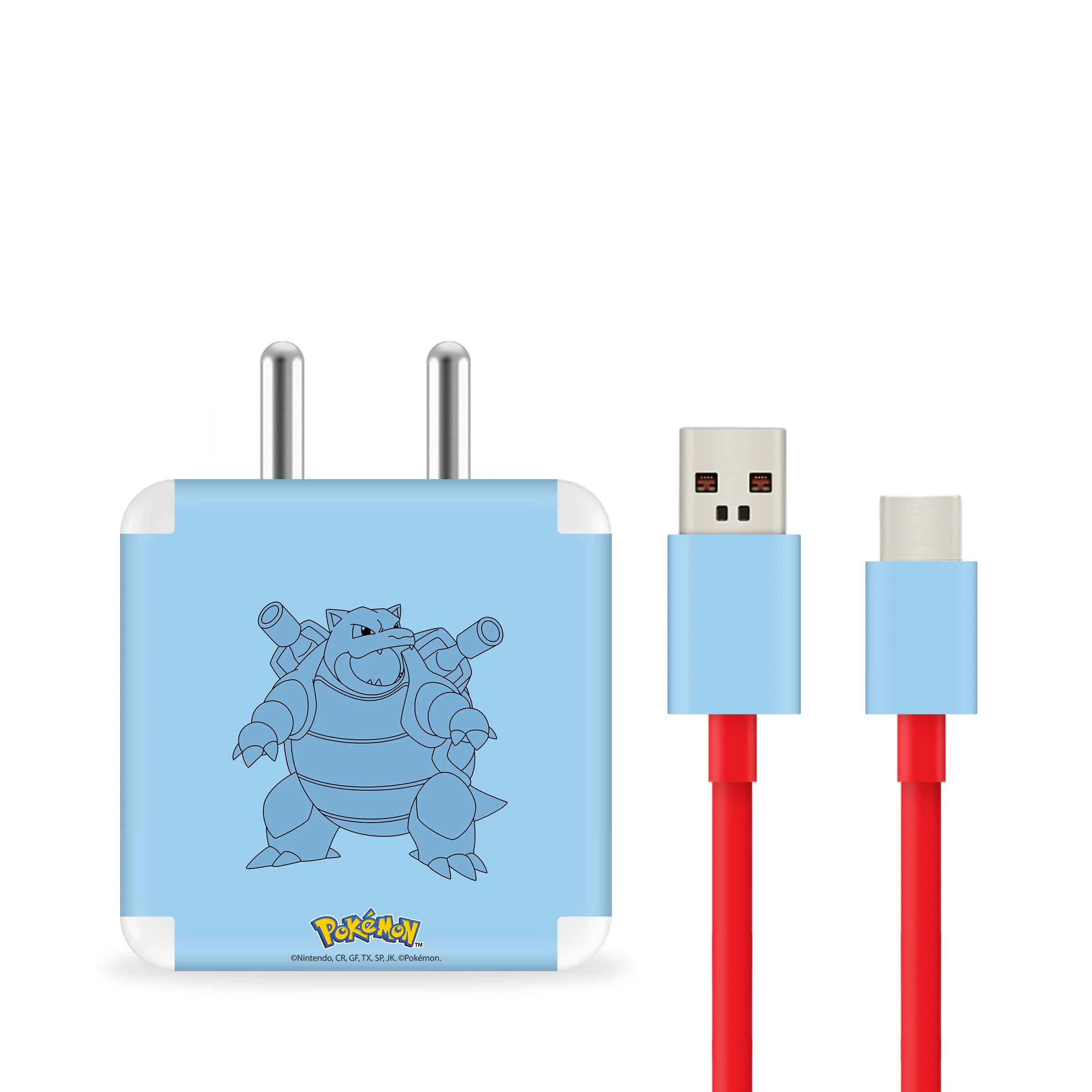 Blastoise Charger Skin - Official Pokémon Merch