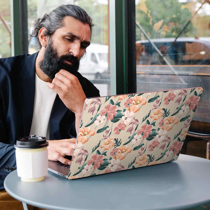 Blooming Flower Laptop Skin - Image 4