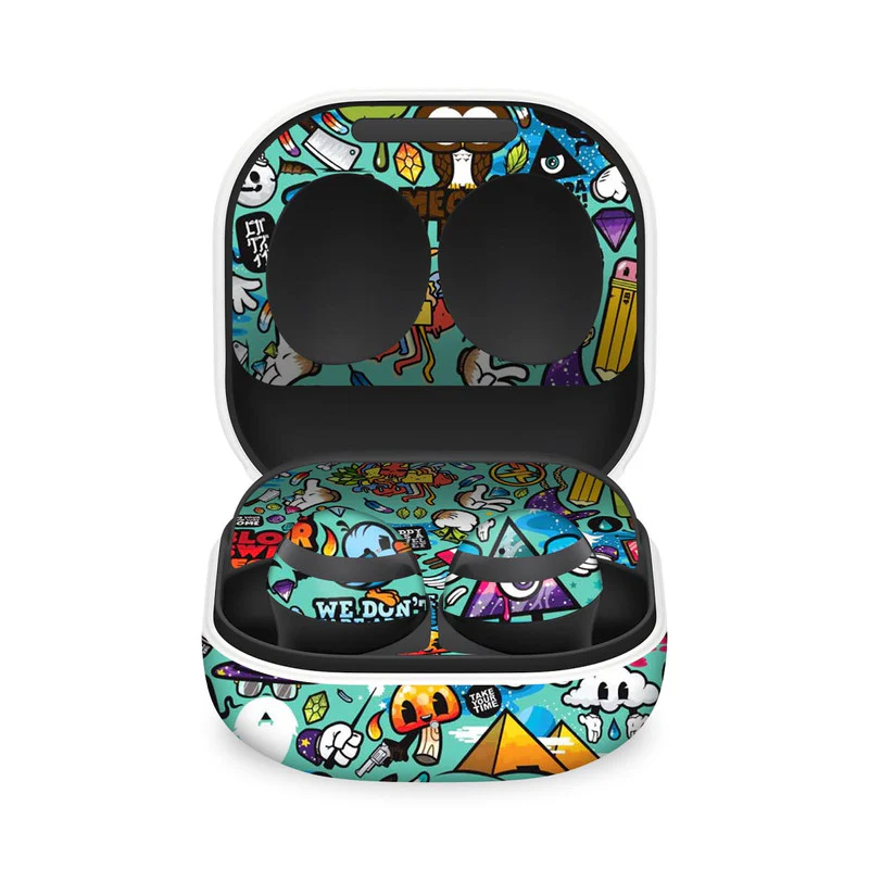 Blue Abstract Skin For Samsung Galaxy Buds 2