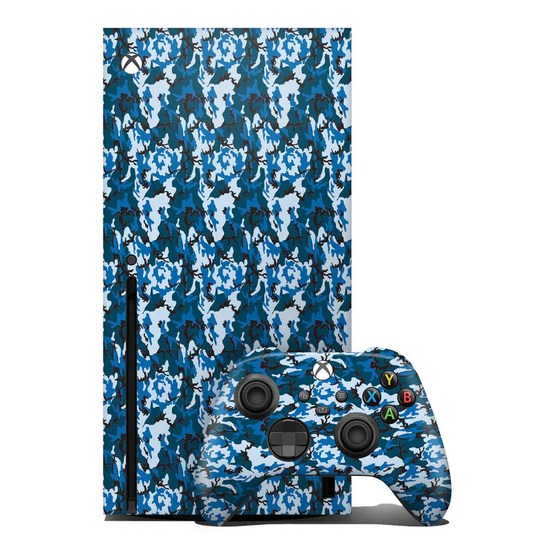 Blue Camo Xbox Skin