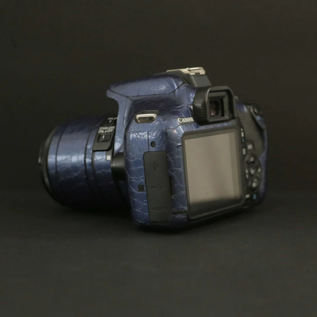 Blue Crocodile Textured Camera skin - Image 3