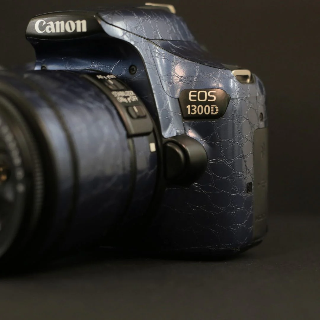 Blue Crocodile Textured Camera skin - Image 4