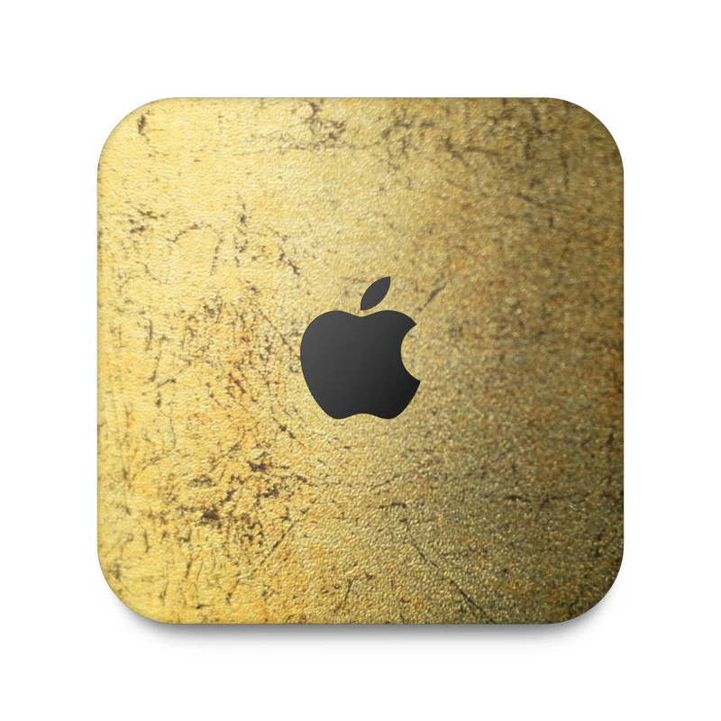 Gold Rust Skin For Apple Mac Mini