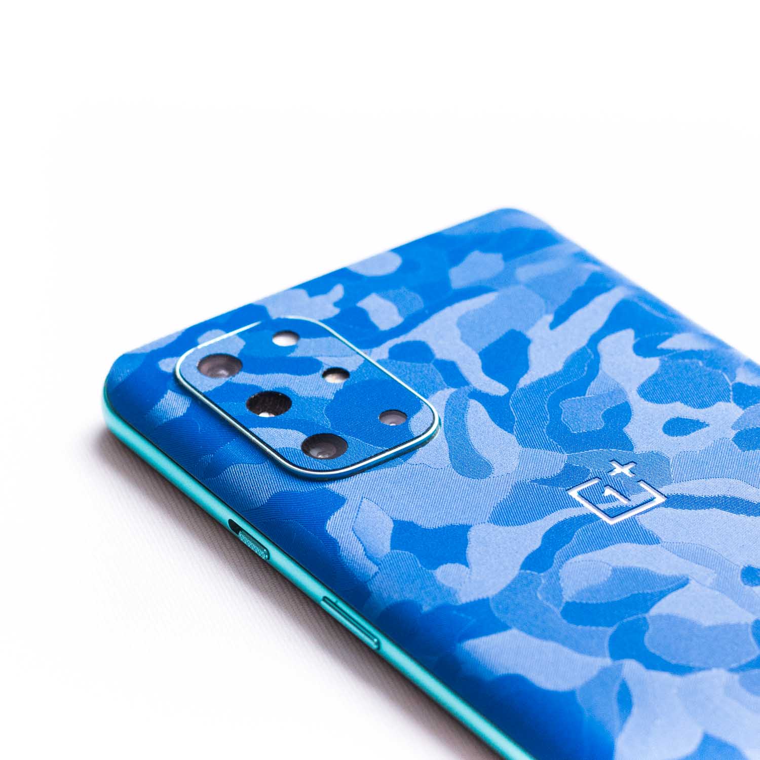 Blue Shape Shift Camo Mobile Skin