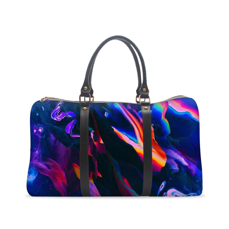 Blue Splash Gym Bag
