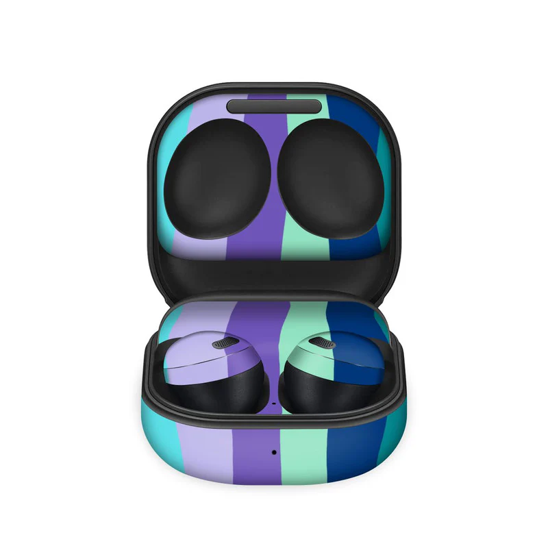 Blue stripes Skin For Samsung Galaxy Buds Pro