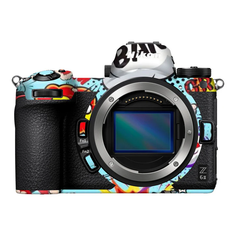 Boom Blue Abstract Camera Skins - Image 3