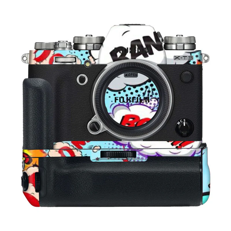 Boom Blue Abstract Camera Skins - Image 4