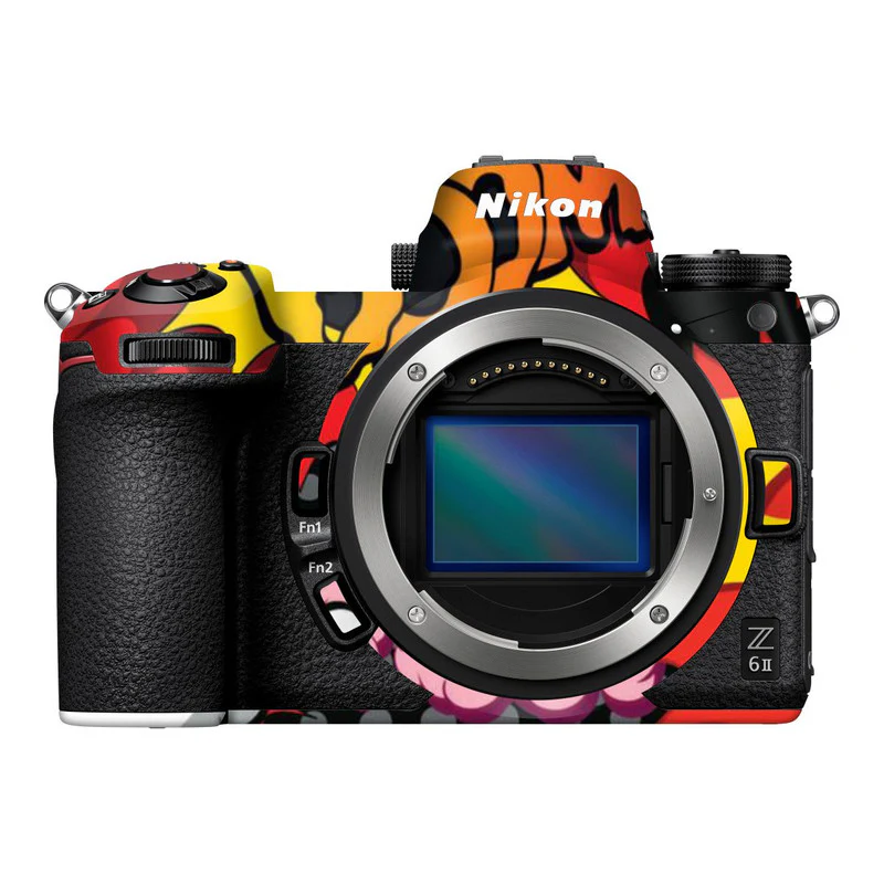 Boom Red Abstract Camera Skins - Image 3