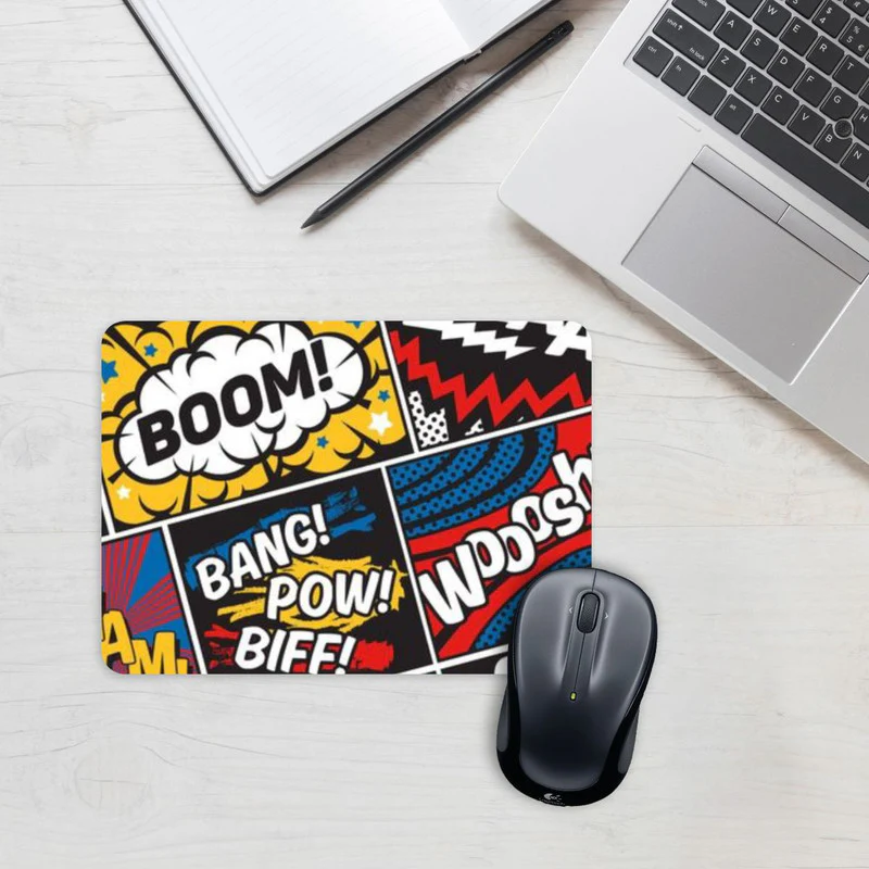 Boom Abstract 3 Mouse Pad - Image 2