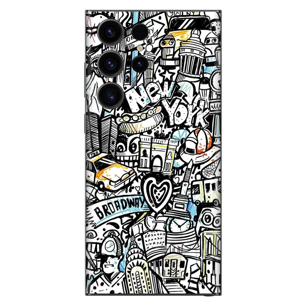 Broadway Abstract Mobile Skin